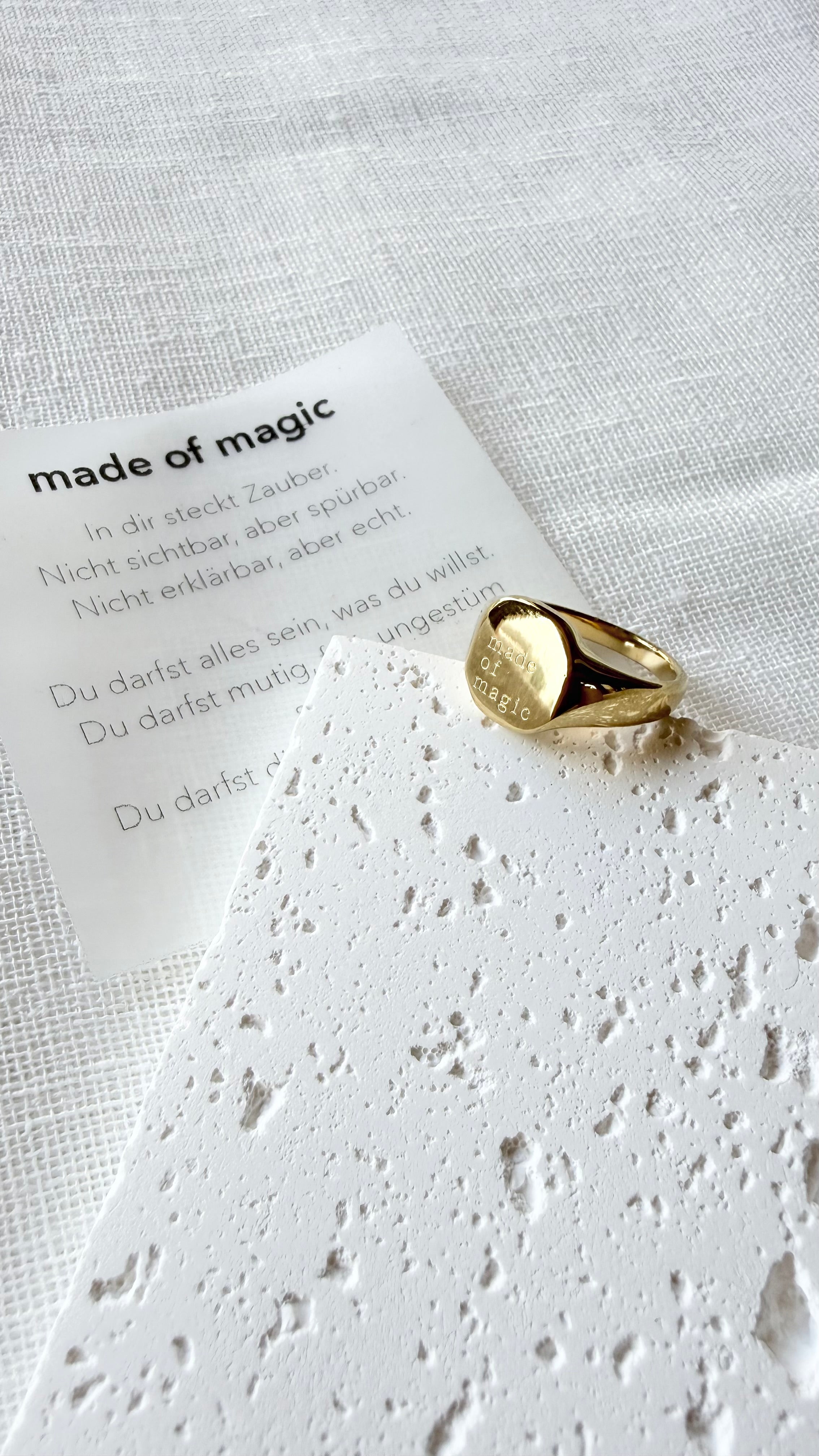 RING made of magic
