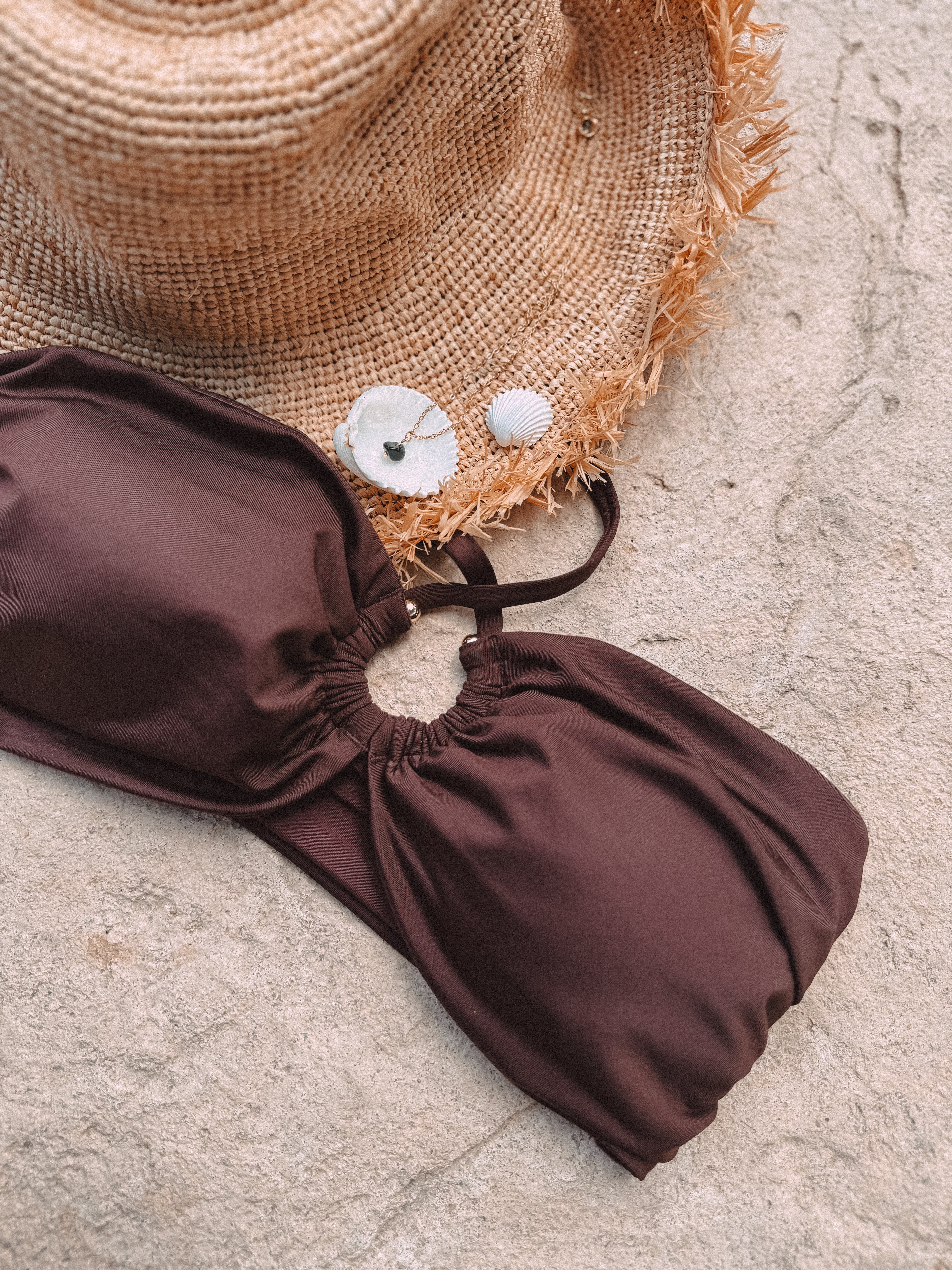 HALSKETTE Obsidian Shiny Mood