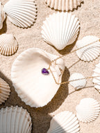 HALSKETTE Amethyst Pure Vibes