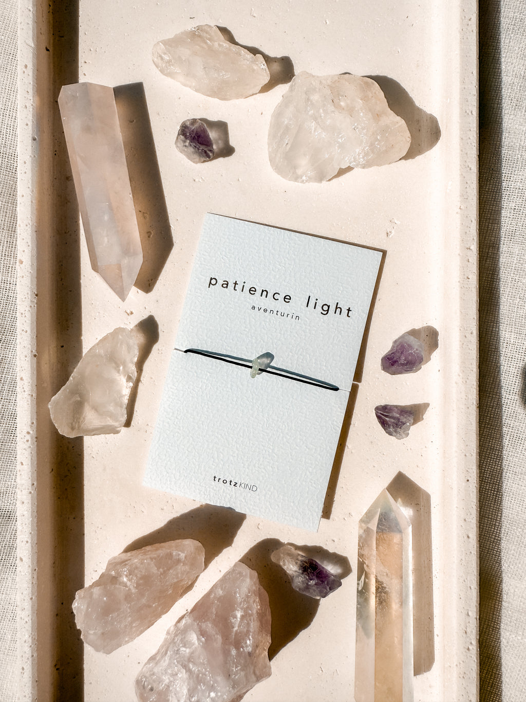 ARMBAND Aventurin Patience Light
