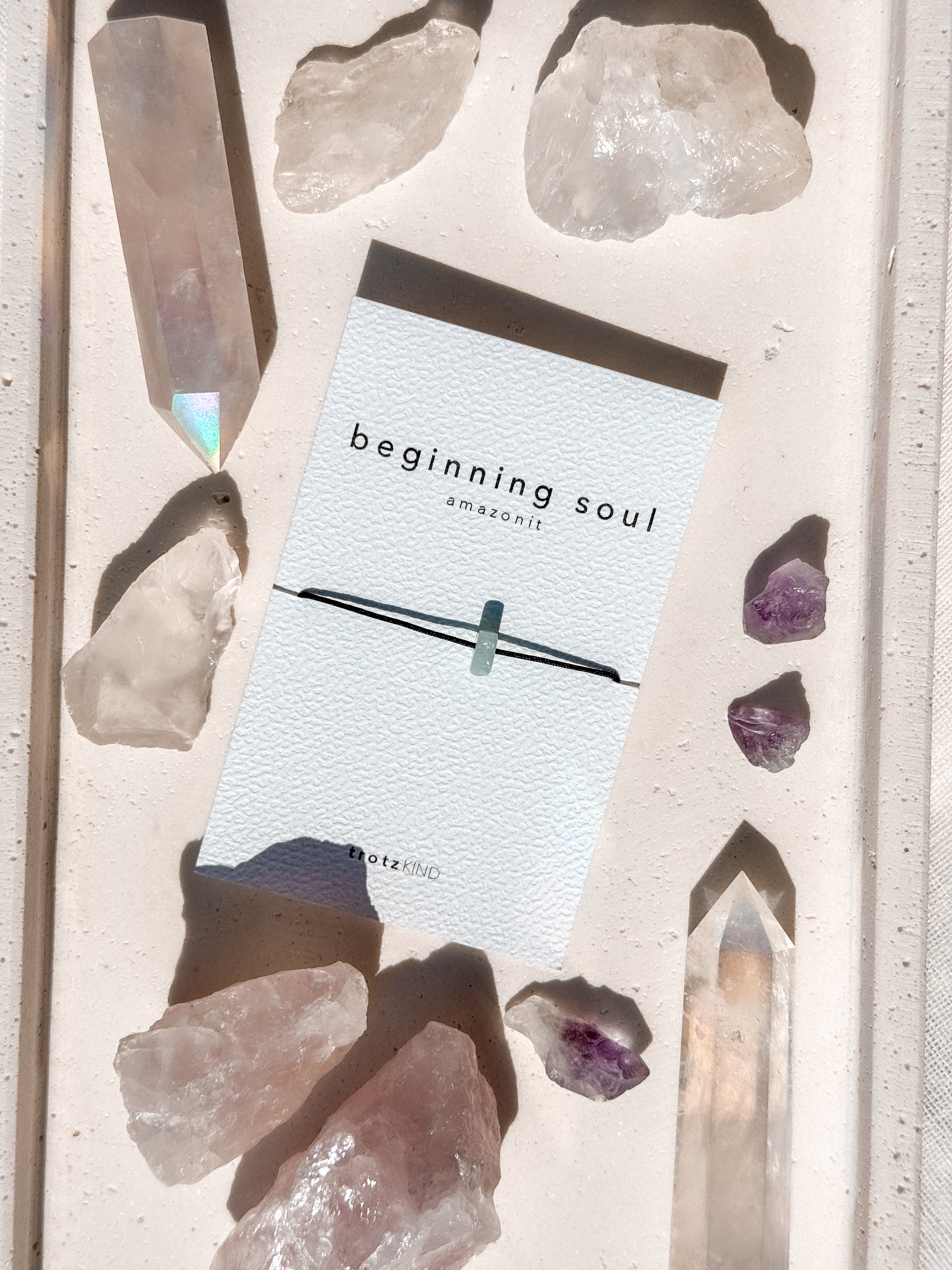 ARMBAND Amazonit Beginning Soul