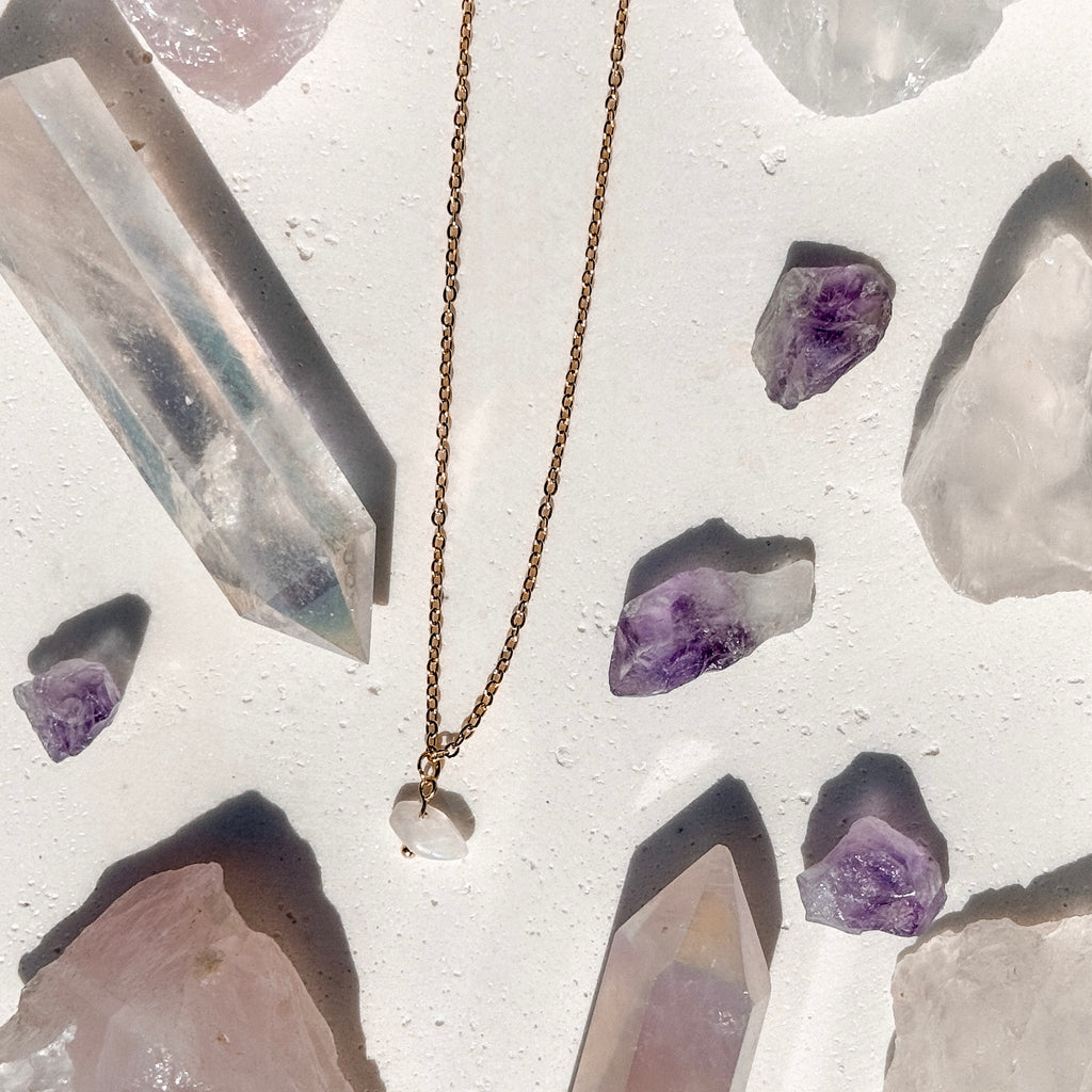 HALSKETTE Mondstein Inner Calm