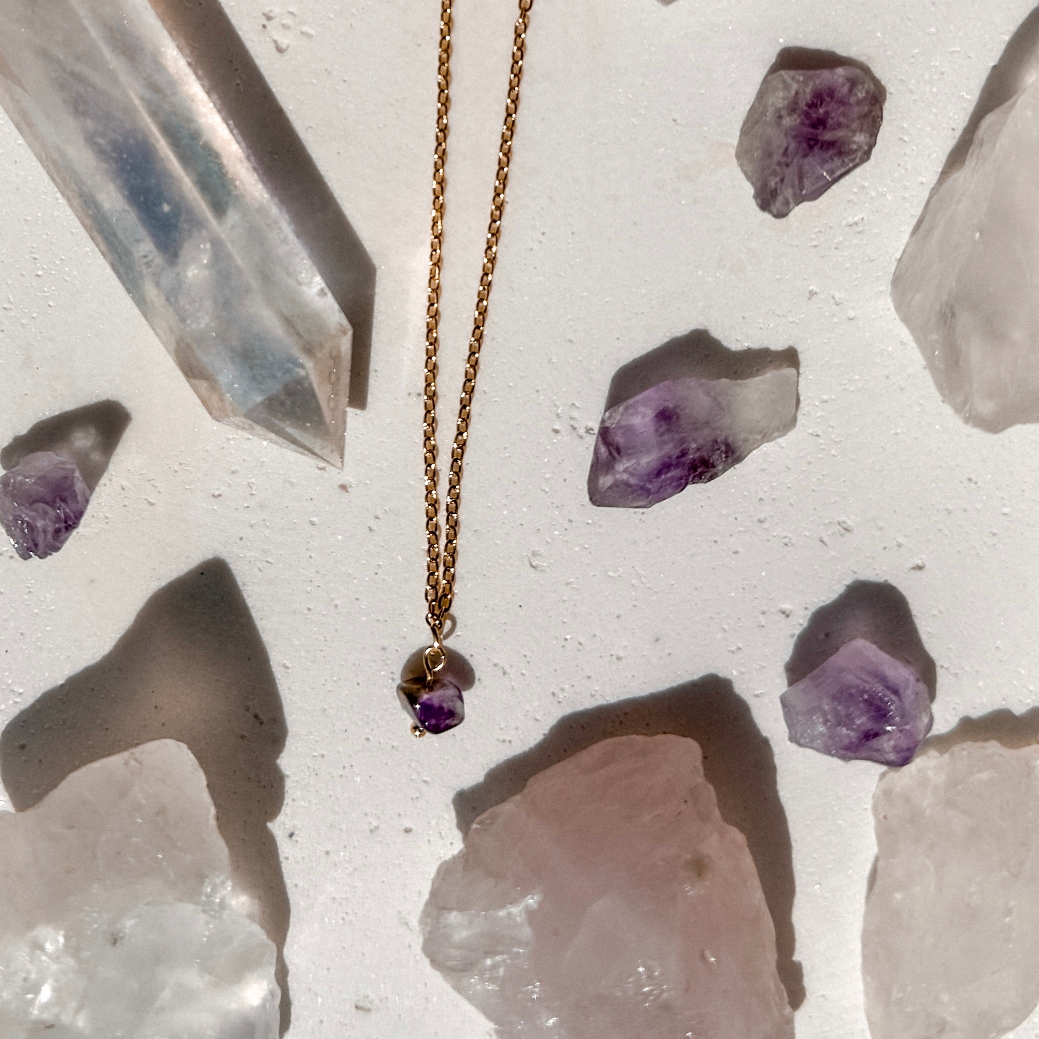 HALSKETTE Amethyst Pure Vibes
