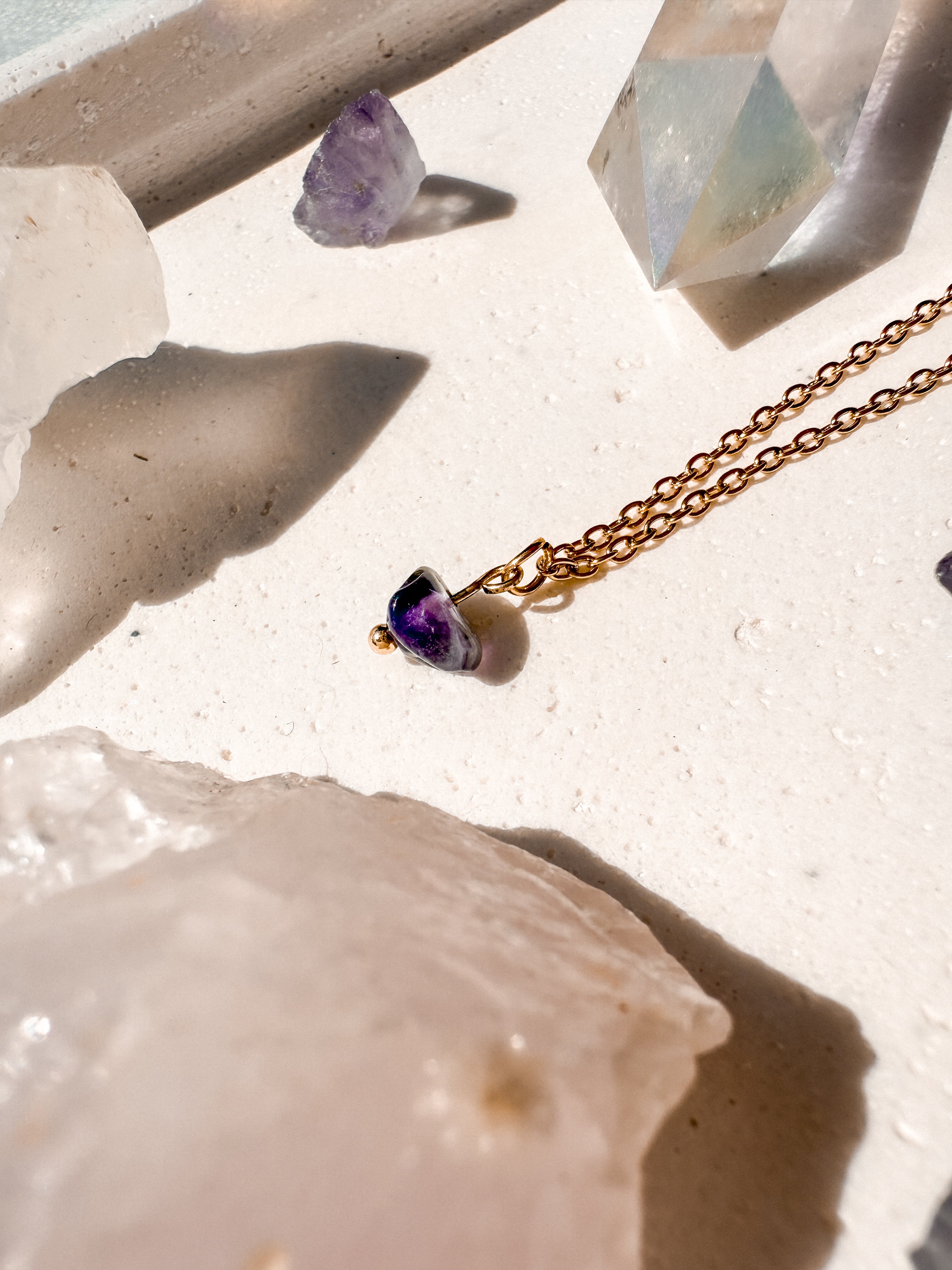 HALSKETTE Amethyst Pure Vibes