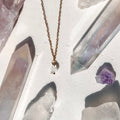 HALSKETTE Bergkristall Clear Mind