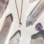 HALSKETTE Bergkristall Clear Mind