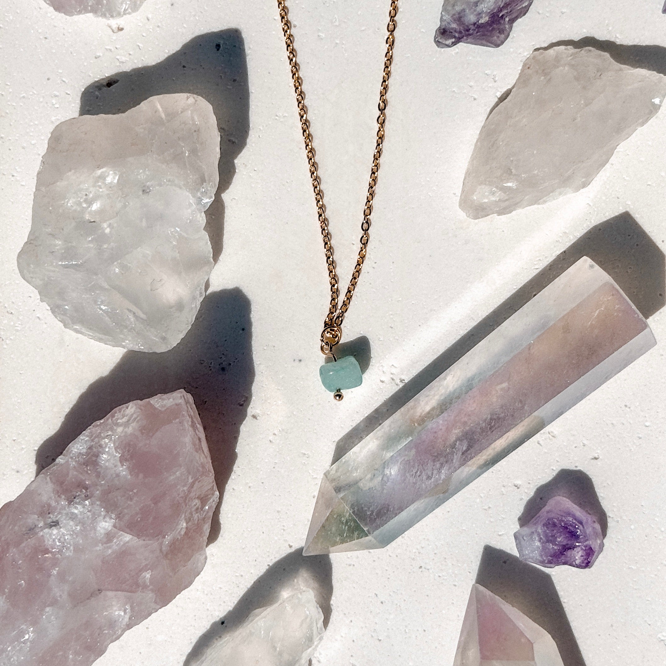 HALSKETTE Amazonit Beginning Soul