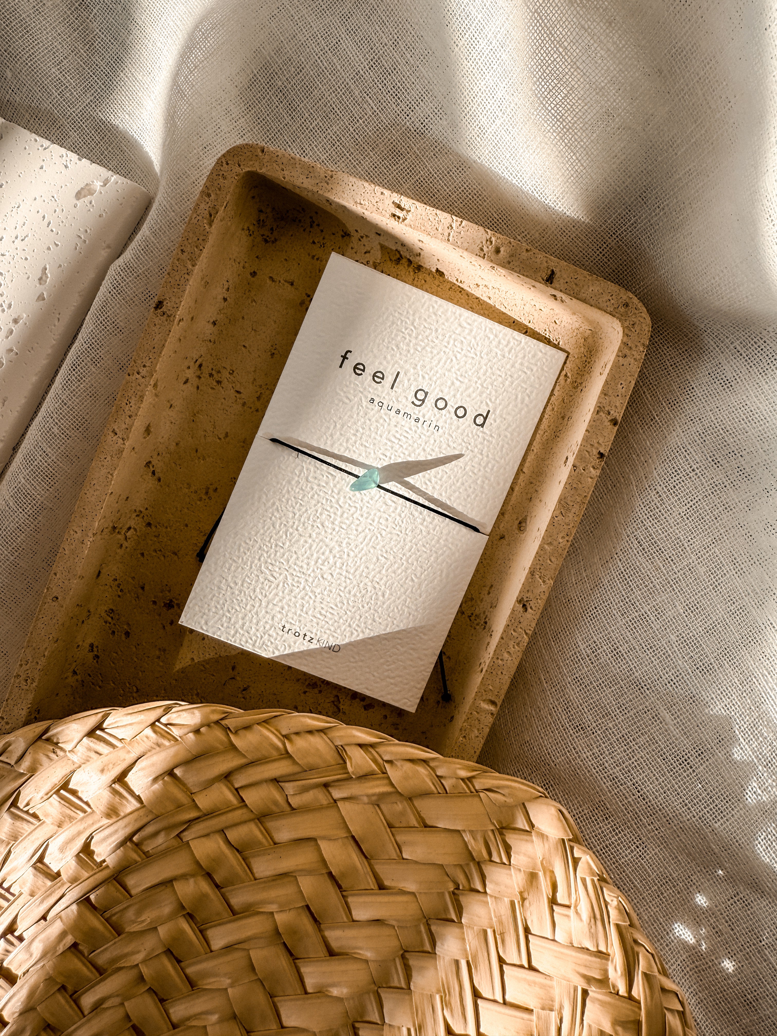 ARMBAND Aquamarin Feel Good