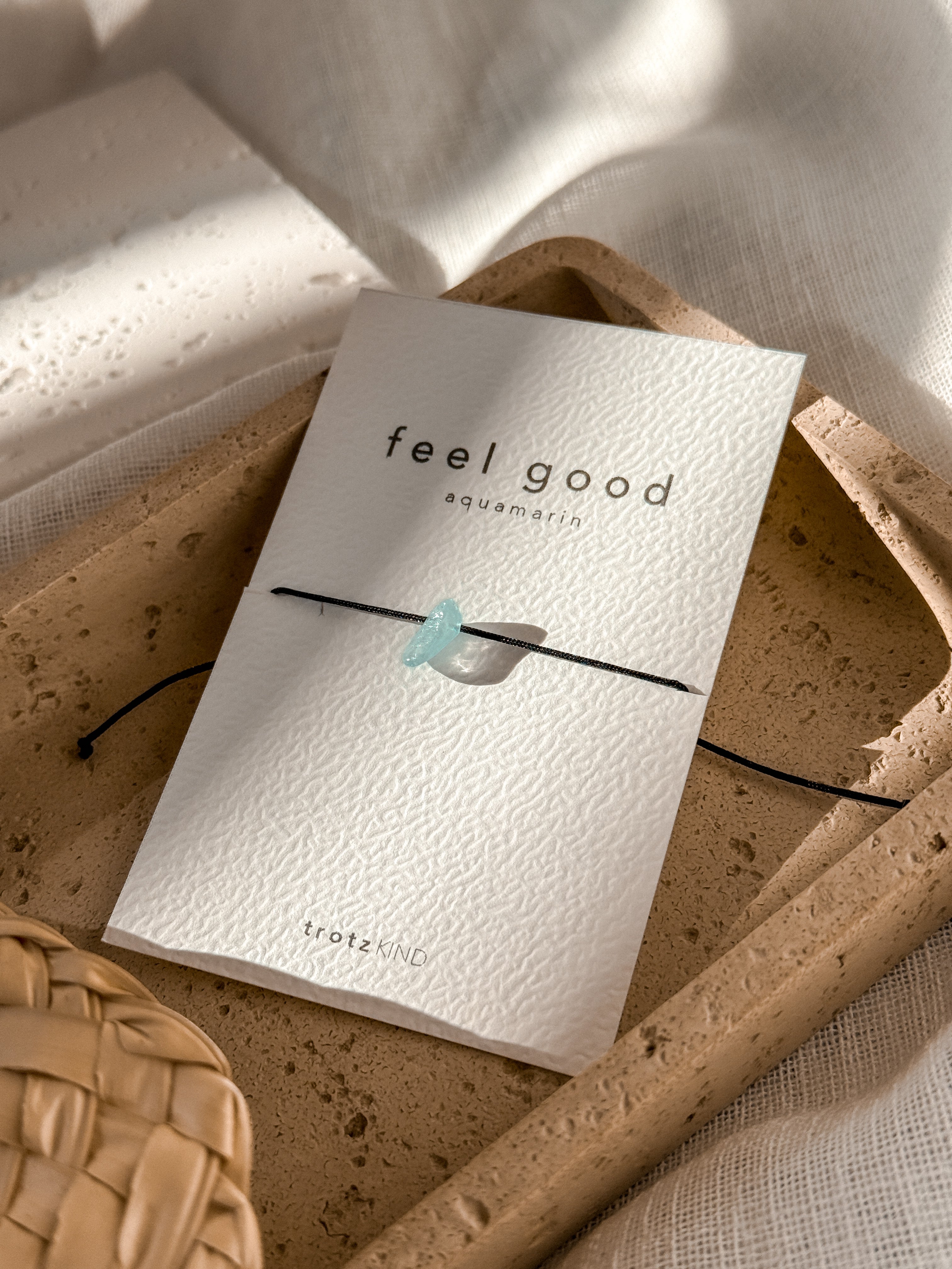 ARMBAND Aquamarin Feel Good