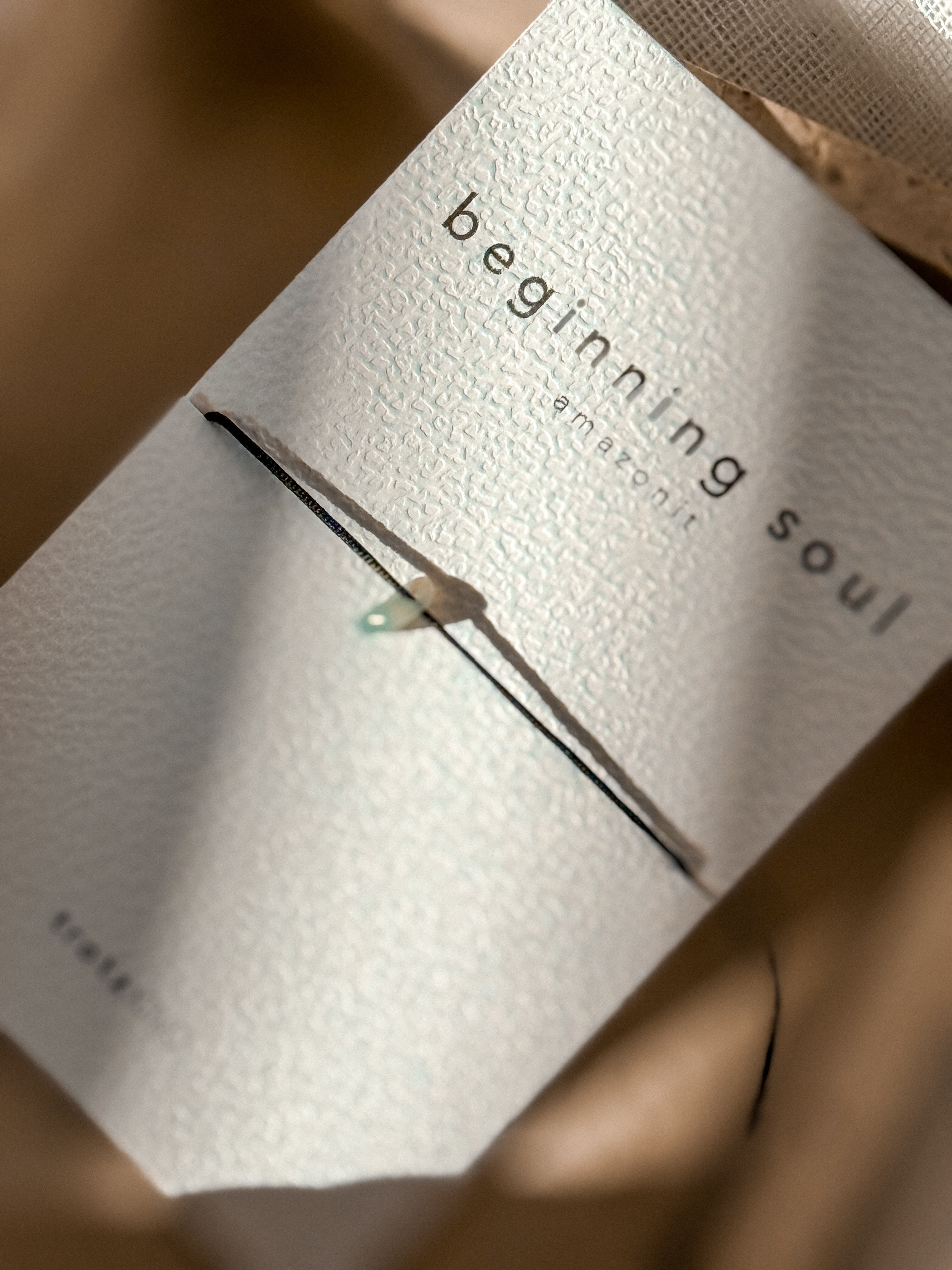 ARMBAND Amazonit Beginning Soul