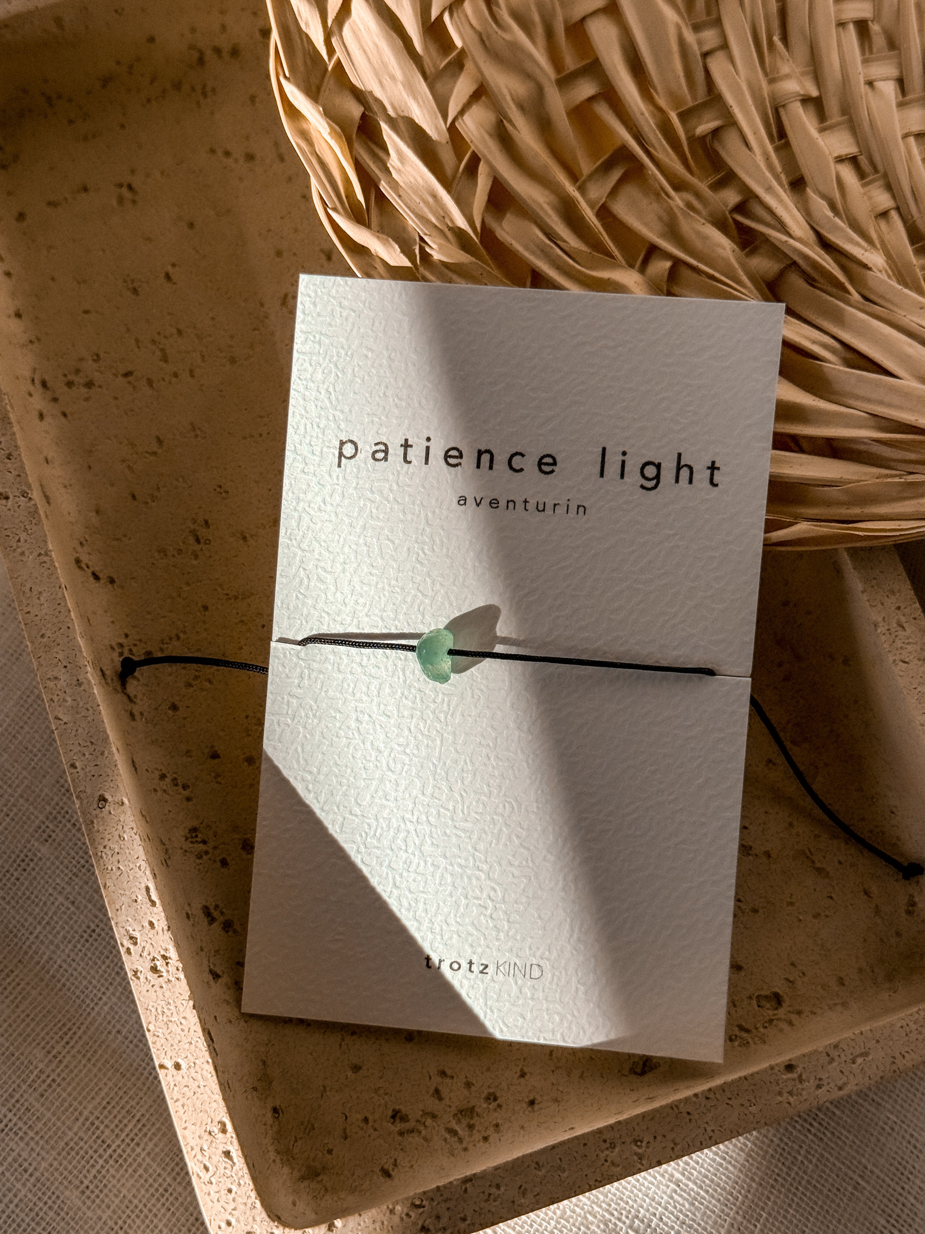 ARMBAND Aventurin Patience Light