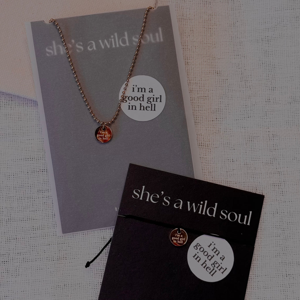 HALSKETTE I'm a good girl in hell