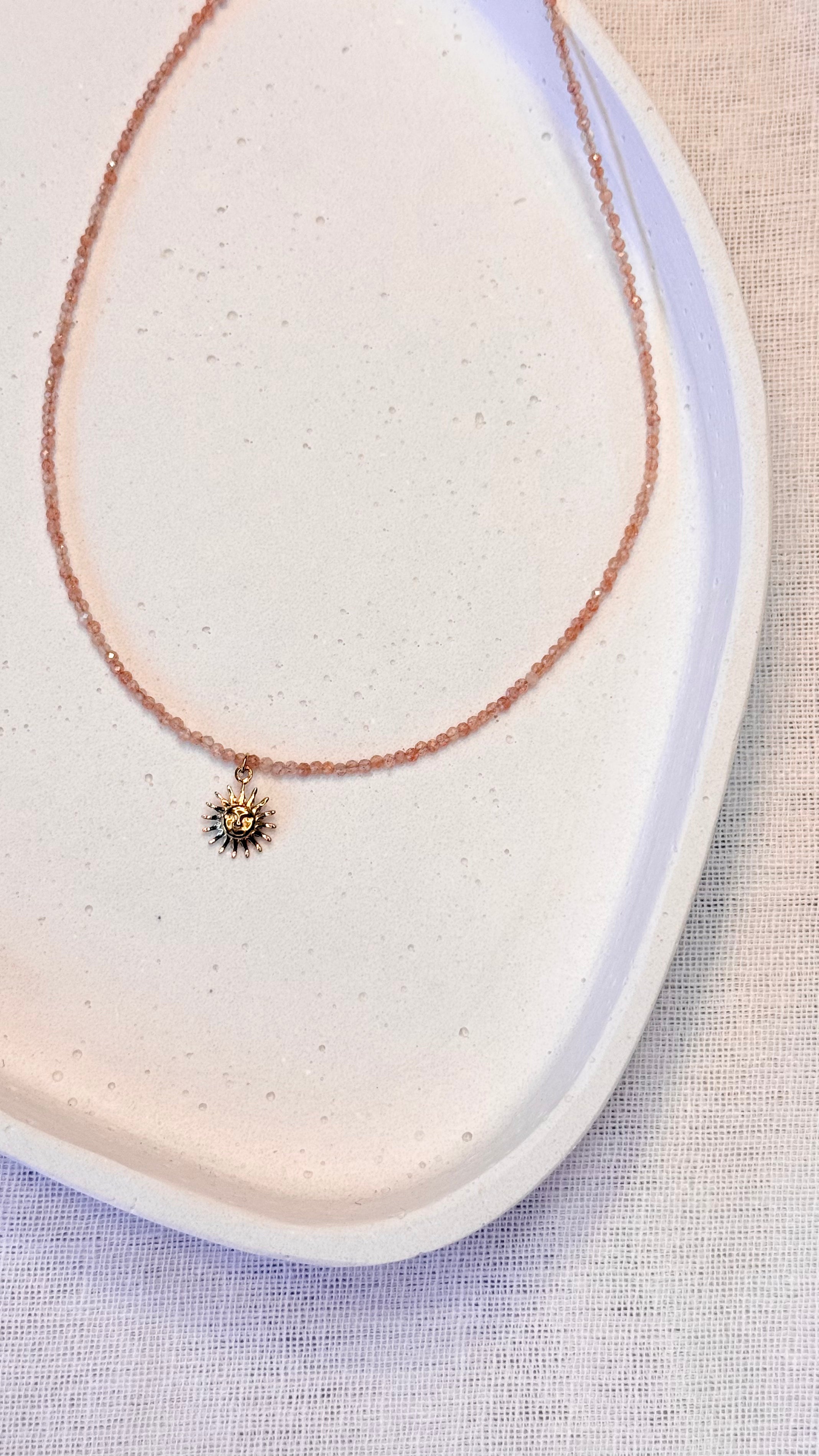 HALSKETTE Sonnenstein Feel Abundance