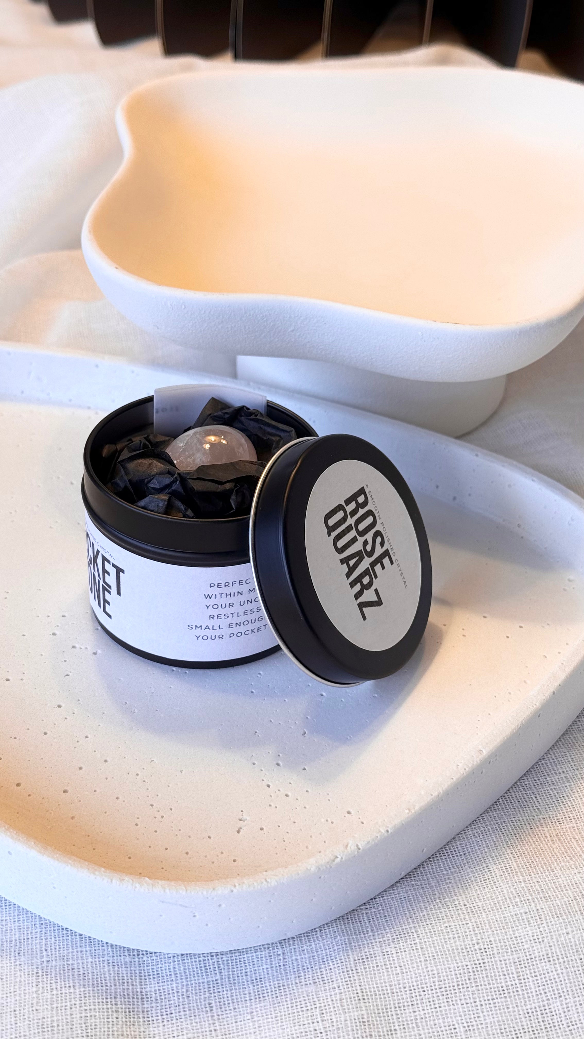 POCKETSTONE Rosenquarz