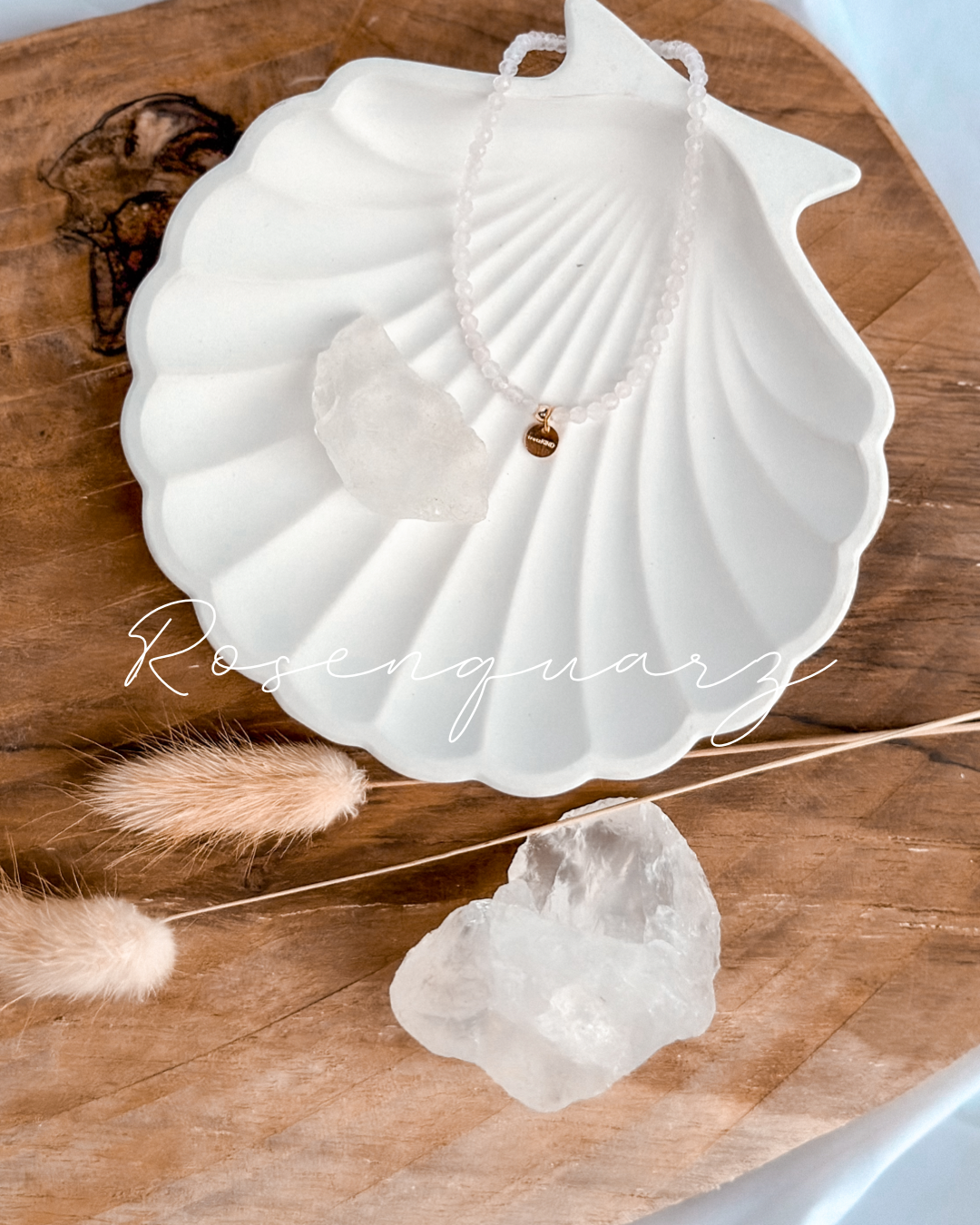 ARMBAND Rosenquarz Love Connection