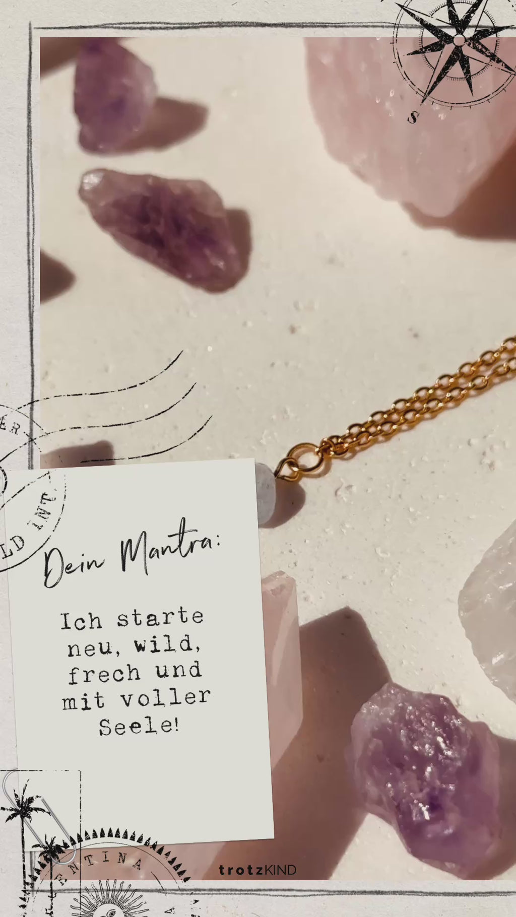 HALSKETTE Mondstein Inner Calm