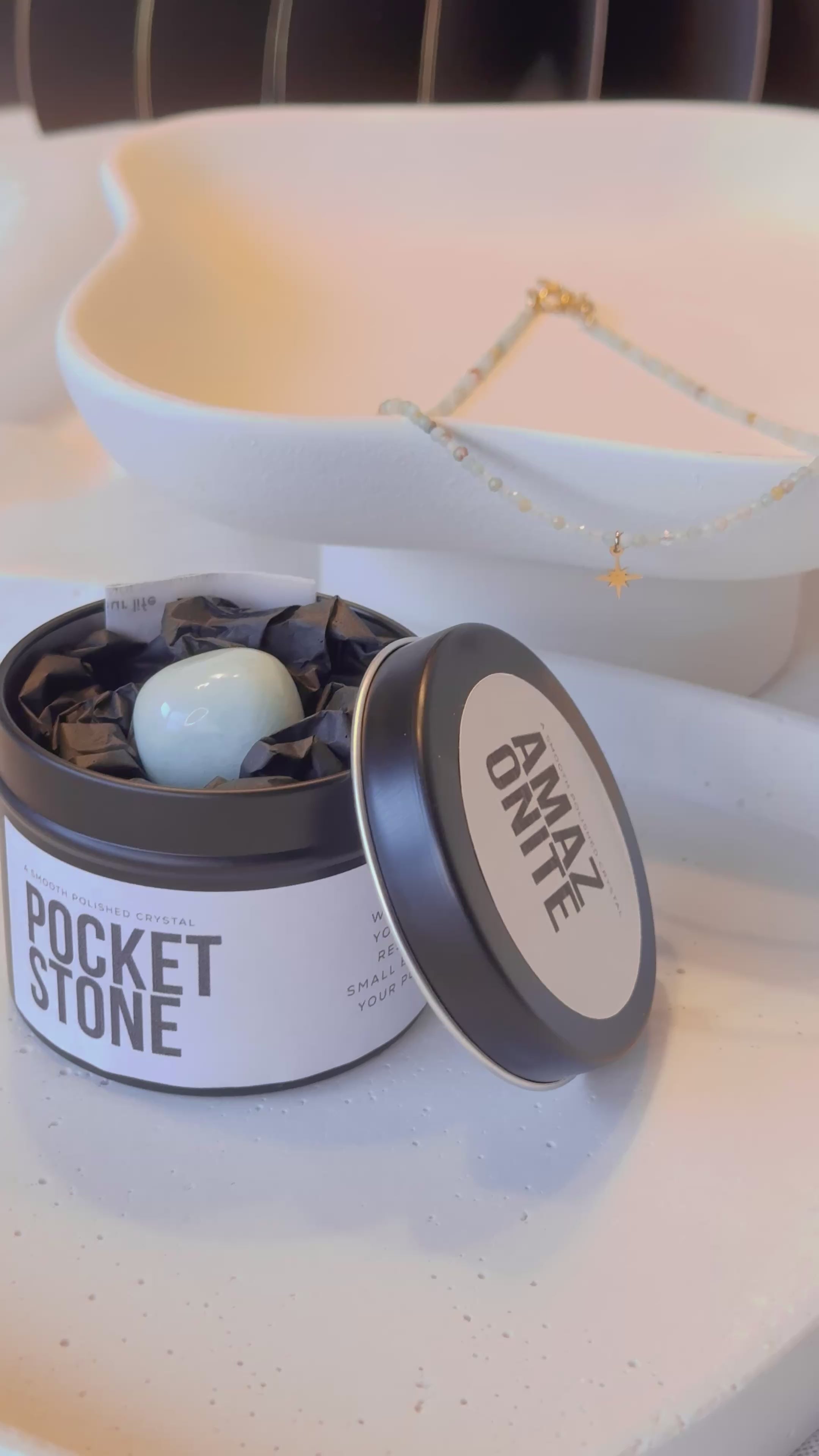 POCKETSTONE Amazonit