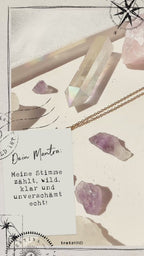 HALSKETTE Amethyst Pure Vibes